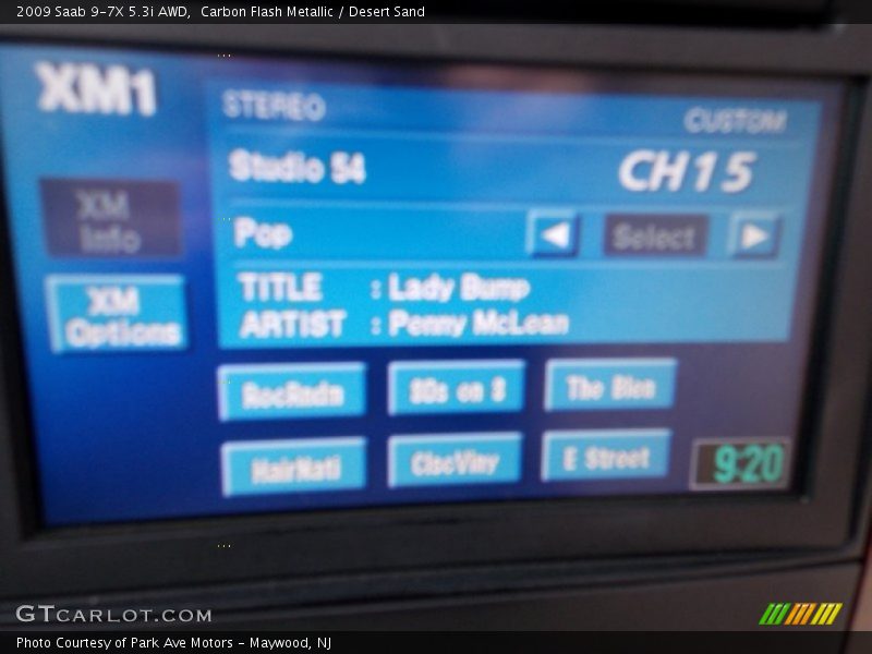 Carbon Flash Metallic / Desert Sand 2009 Saab 9-7X 5.3i AWD