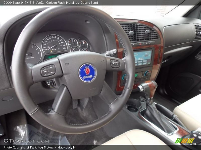  2009 9-7X 5.3i AWD Steering Wheel
