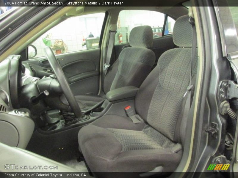 Greystone Metallic / Dark Pewter 2004 Pontiac Grand Am SE Sedan