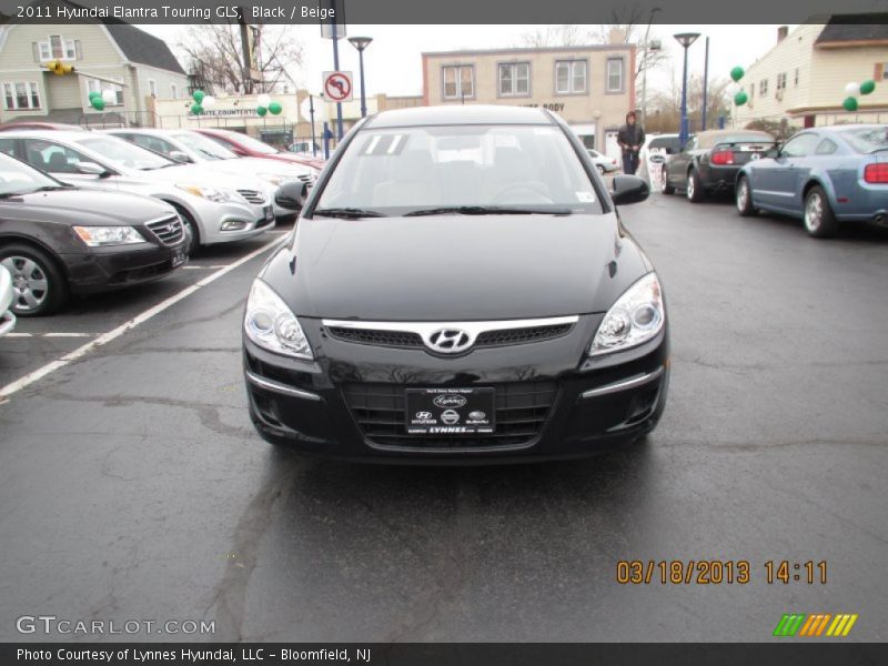 Black / Beige 2011 Hyundai Elantra Touring GLS