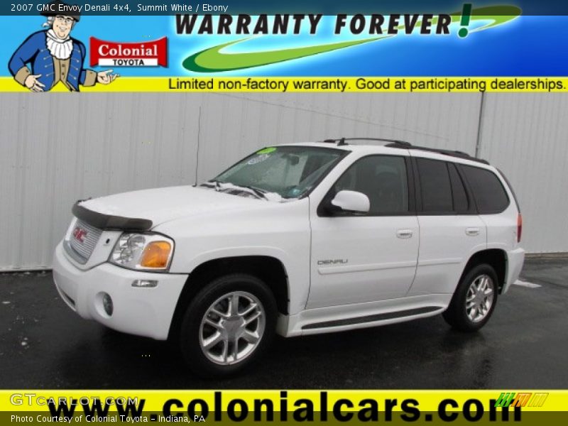 Summit White / Ebony 2007 GMC Envoy Denali 4x4