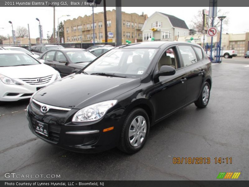 Black / Beige 2011 Hyundai Elantra Touring GLS