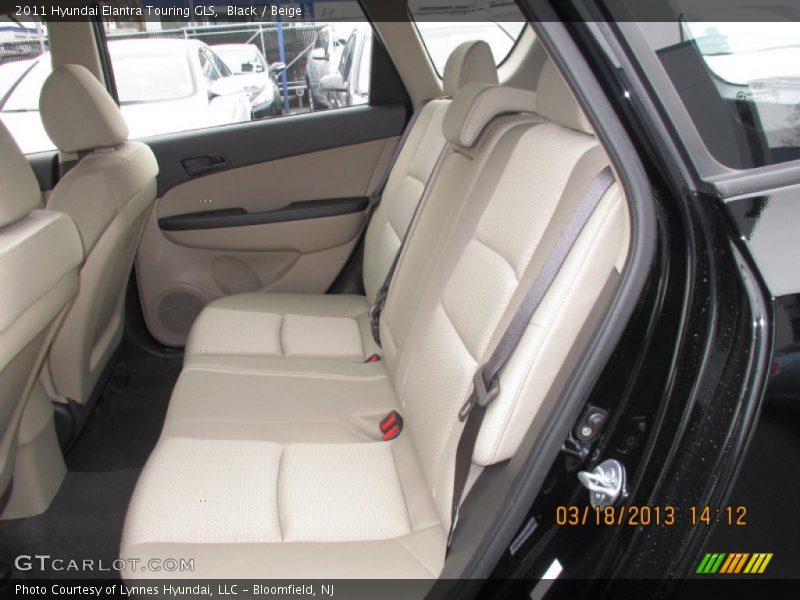 Black / Beige 2011 Hyundai Elantra Touring GLS