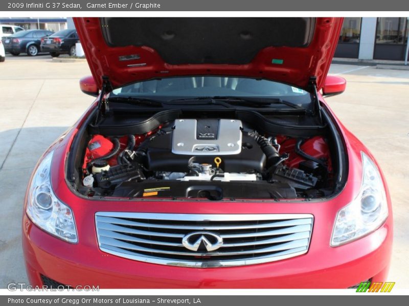 Garnet Ember / Graphite 2009 Infiniti G 37 Sedan