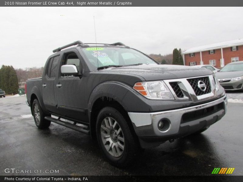 Front 3/4 View of 2010 Frontier LE Crew Cab 4x4