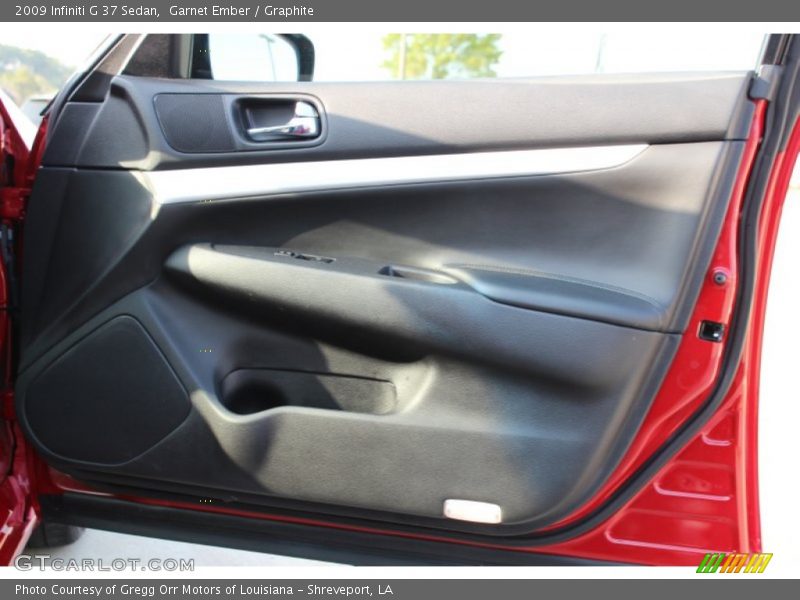 Garnet Ember / Graphite 2009 Infiniti G 37 Sedan