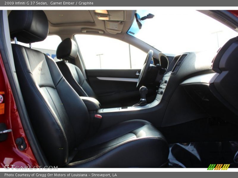 Garnet Ember / Graphite 2009 Infiniti G 37 Sedan