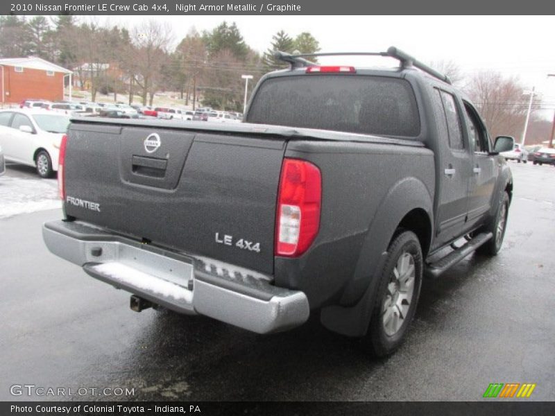 Night Armor Metallic / Graphite 2010 Nissan Frontier LE Crew Cab 4x4
