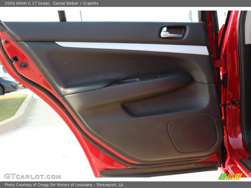 Garnet Ember / Graphite 2009 Infiniti G 37 Sedan