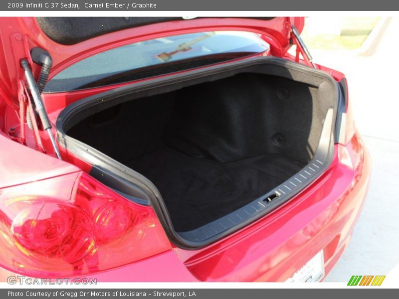 Garnet Ember / Graphite 2009 Infiniti G 37 Sedan