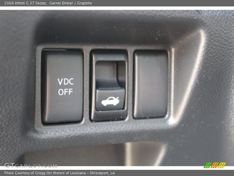 Garnet Ember / Graphite 2009 Infiniti G 37 Sedan