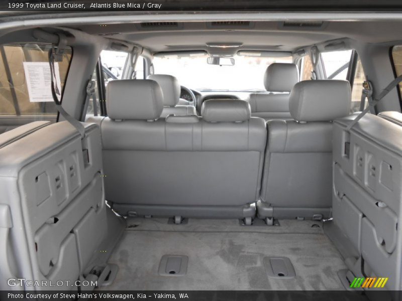 Atlantis Blue Mica / Gray 1999 Toyota Land Cruiser