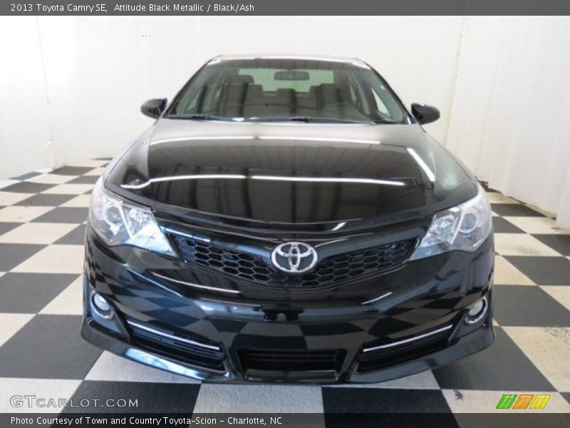 Attitude Black Metallic / Black/Ash 2013 Toyota Camry SE