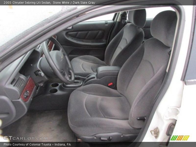Front Seat of 2003 Sebring LXi Sedan