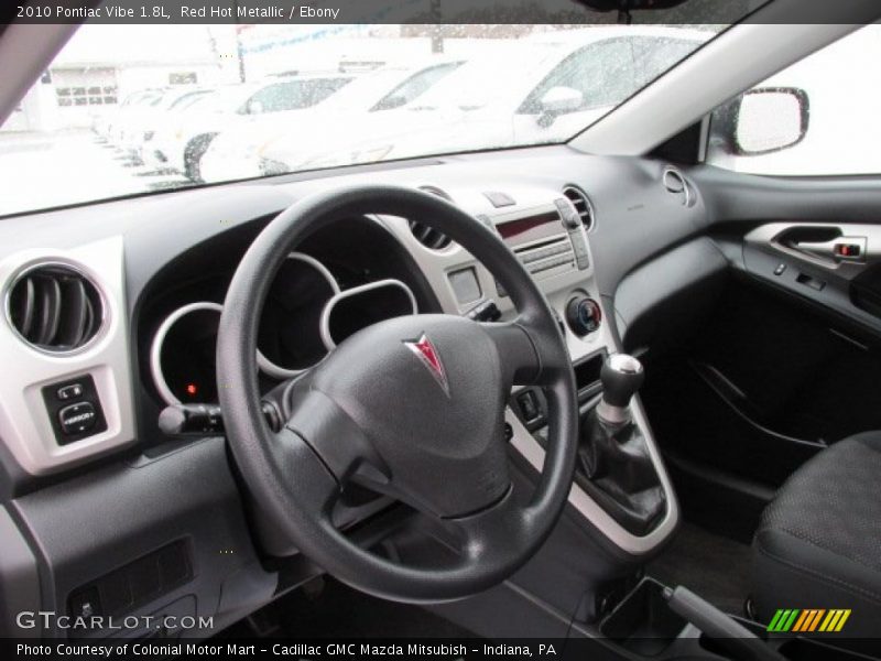Dashboard of 2010 Vibe 1.8L