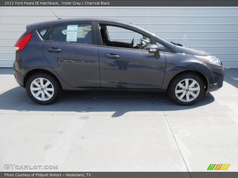 Violet Gray / Charcoal Black 2013 Ford Fiesta SE Hatchback