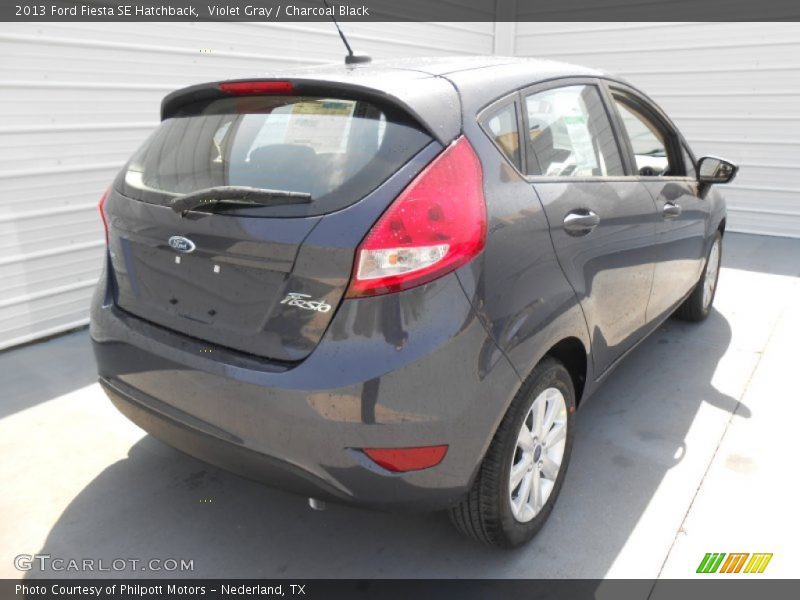 Violet Gray / Charcoal Black 2013 Ford Fiesta SE Hatchback