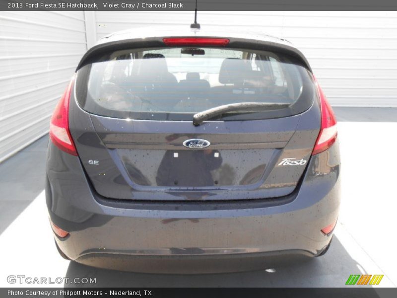 Violet Gray / Charcoal Black 2013 Ford Fiesta SE Hatchback