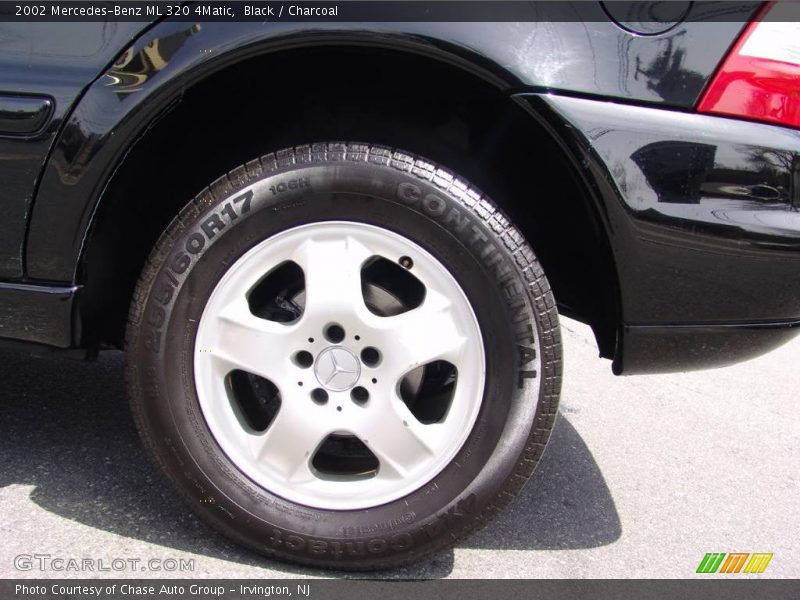 Black / Charcoal 2002 Mercedes-Benz ML 320 4Matic