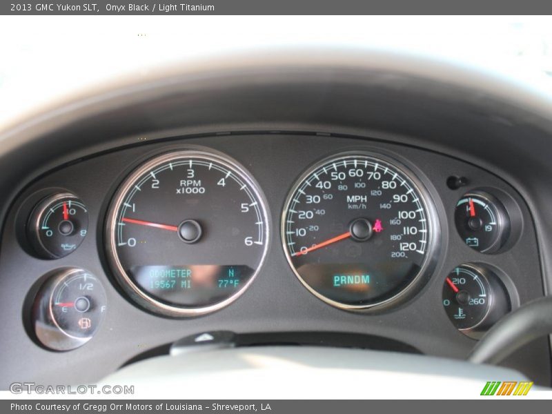  2013 Yukon SLT SLT Gauges