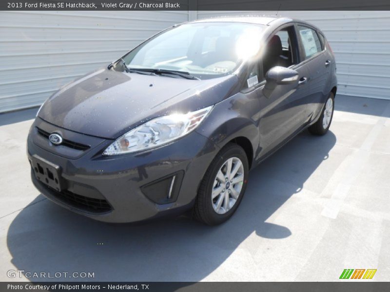 Violet Gray / Charcoal Black 2013 Ford Fiesta SE Hatchback