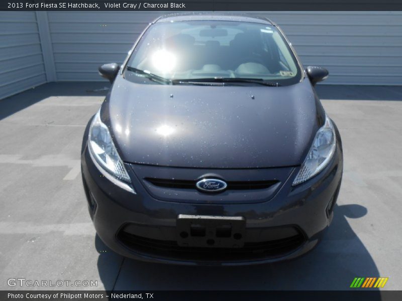 Violet Gray / Charcoal Black 2013 Ford Fiesta SE Hatchback