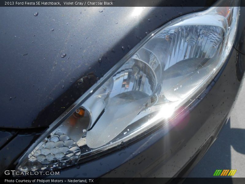 Violet Gray / Charcoal Black 2013 Ford Fiesta SE Hatchback