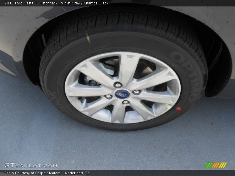 Violet Gray / Charcoal Black 2013 Ford Fiesta SE Hatchback