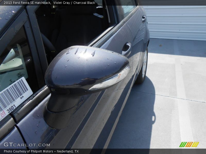 Violet Gray / Charcoal Black 2013 Ford Fiesta SE Hatchback