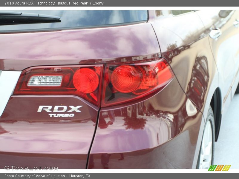 Basque Red Pearl / Ebony 2010 Acura RDX Technology