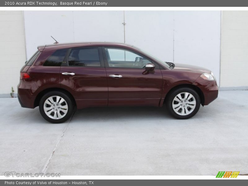 Basque Red Pearl / Ebony 2010 Acura RDX Technology