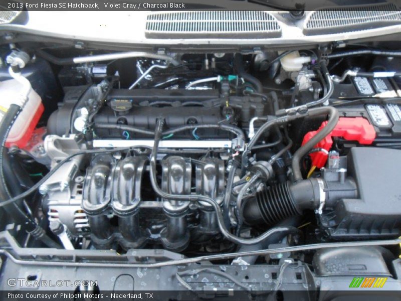 Violet Gray / Charcoal Black 2013 Ford Fiesta SE Hatchback