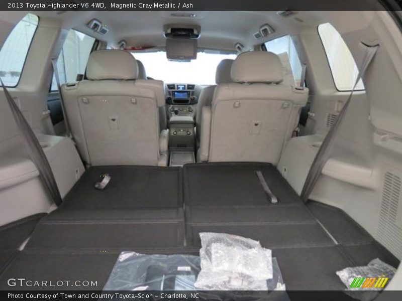 Magnetic Gray Metallic / Ash 2013 Toyota Highlander V6 4WD