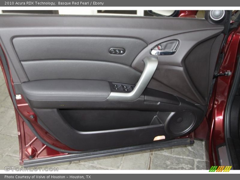 Basque Red Pearl / Ebony 2010 Acura RDX Technology