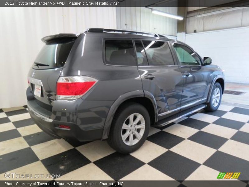 Magnetic Gray Metallic / Ash 2013 Toyota Highlander V6 4WD