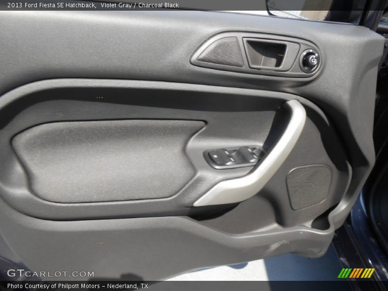 Violet Gray / Charcoal Black 2013 Ford Fiesta SE Hatchback
