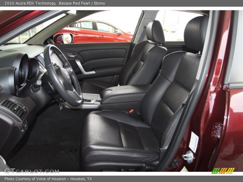 Basque Red Pearl / Ebony 2010 Acura RDX Technology