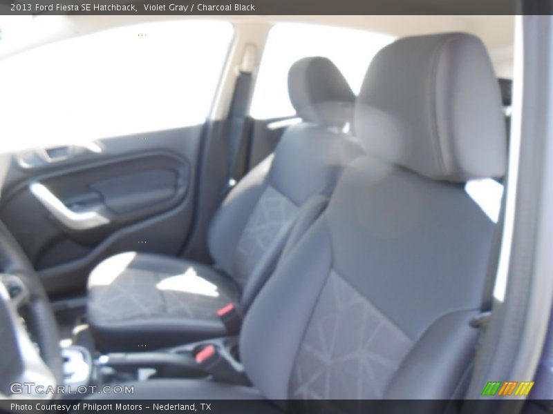 Violet Gray / Charcoal Black 2013 Ford Fiesta SE Hatchback