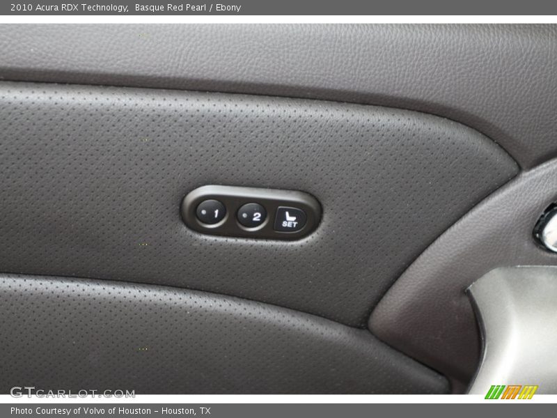 Basque Red Pearl / Ebony 2010 Acura RDX Technology