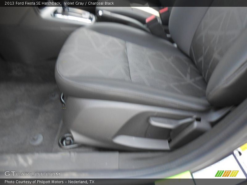Violet Gray / Charcoal Black 2013 Ford Fiesta SE Hatchback