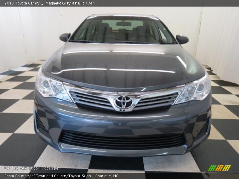 Magnetic Gray Metallic / Ash 2013 Toyota Camry L