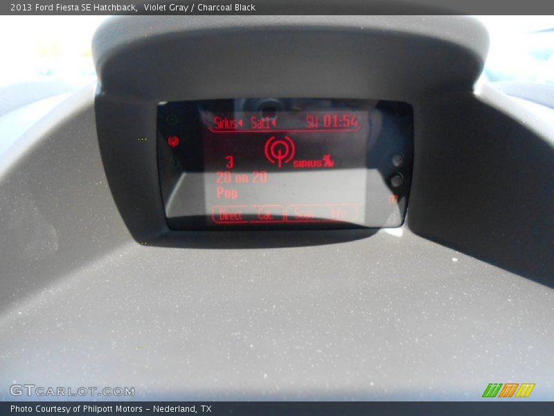 Violet Gray / Charcoal Black 2013 Ford Fiesta SE Hatchback