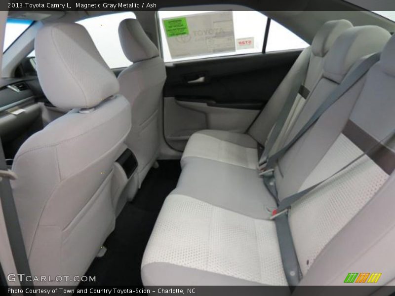 Magnetic Gray Metallic / Ash 2013 Toyota Camry L