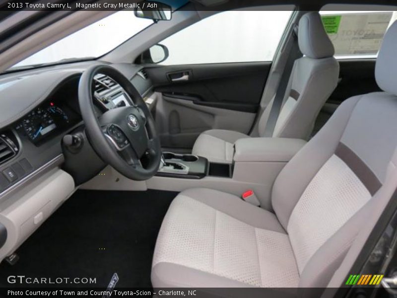Magnetic Gray Metallic / Ash 2013 Toyota Camry L