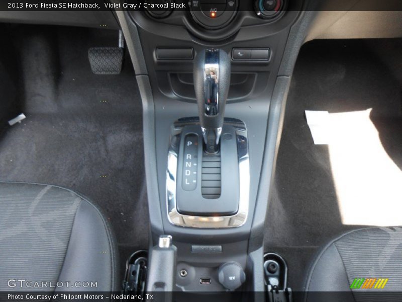 Violet Gray / Charcoal Black 2013 Ford Fiesta SE Hatchback