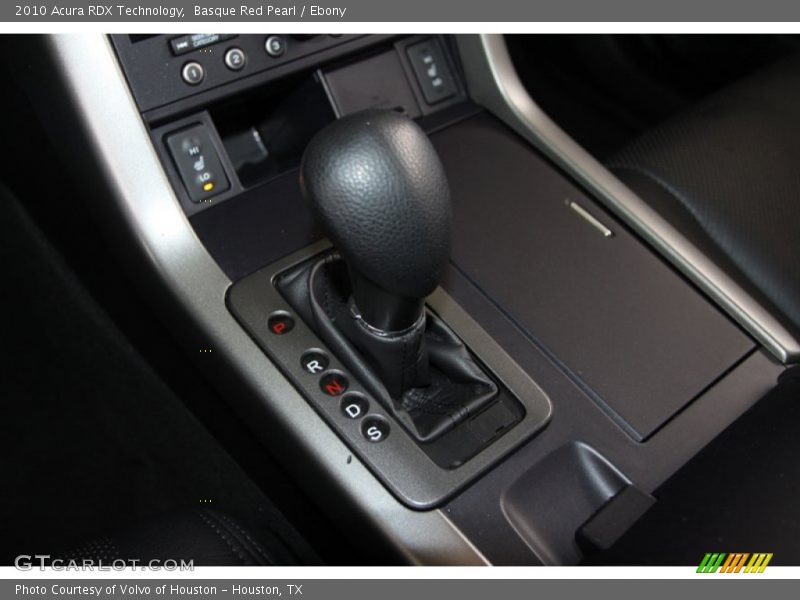 Basque Red Pearl / Ebony 2010 Acura RDX Technology