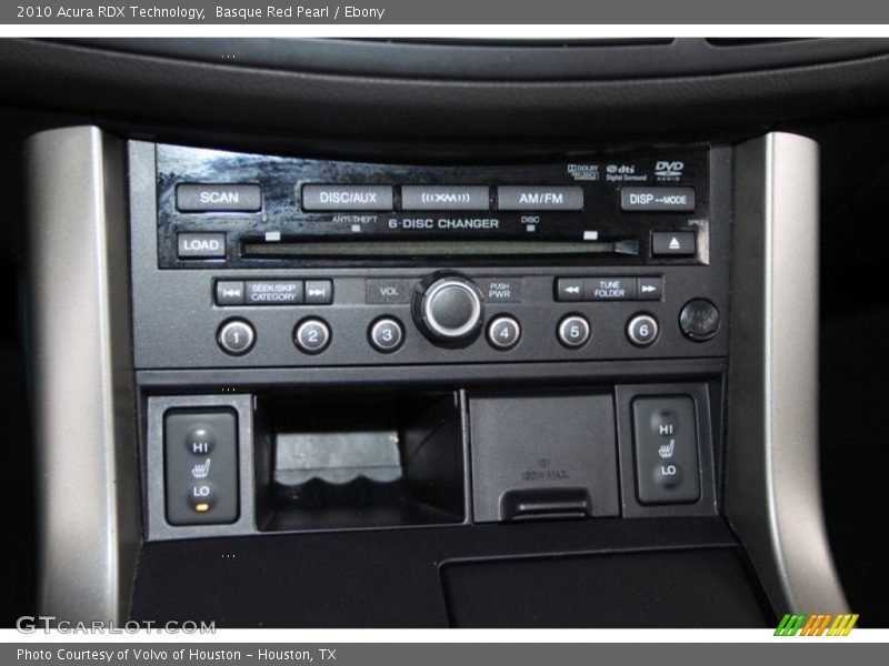 Basque Red Pearl / Ebony 2010 Acura RDX Technology