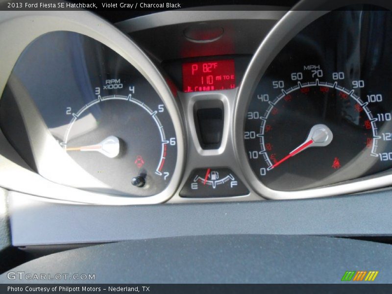 Violet Gray / Charcoal Black 2013 Ford Fiesta SE Hatchback