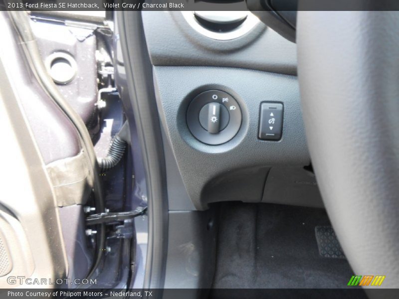 Violet Gray / Charcoal Black 2013 Ford Fiesta SE Hatchback