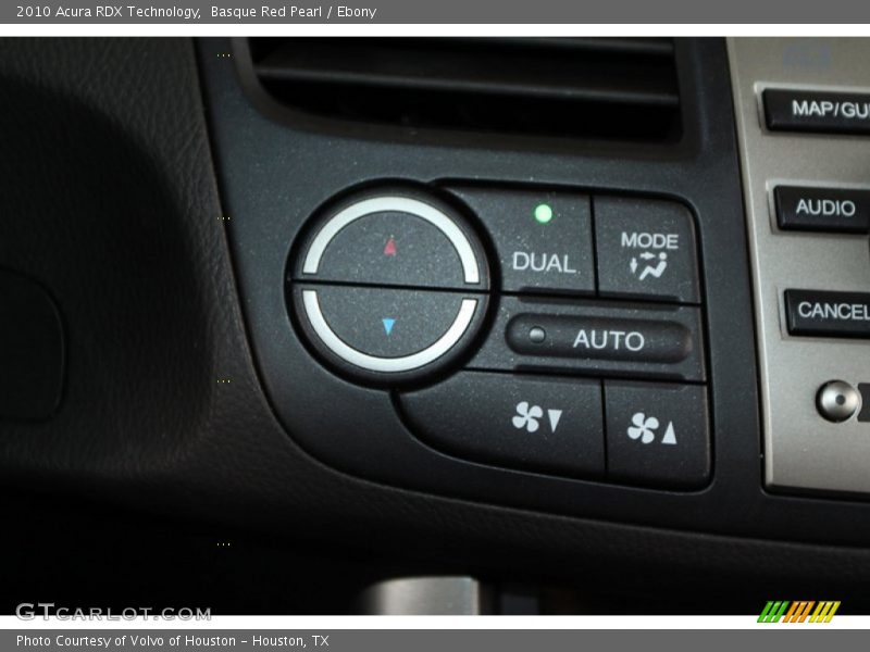 Basque Red Pearl / Ebony 2010 Acura RDX Technology